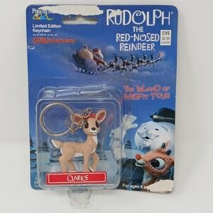 Christmas‎ 1999 CVS Clarice Keychain Rudolph & Island of Misfit Toys